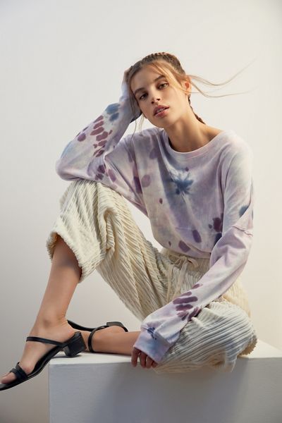 UO Calix Ribbed Tapered Pant