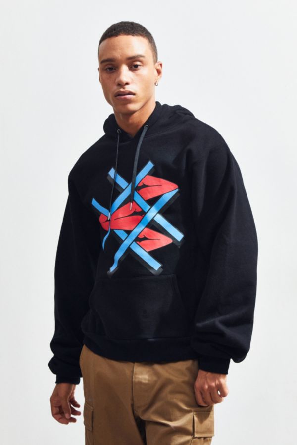 Lucid FC X Blobs Lips Hoodie Sweatshirt | Urban Outfitters
