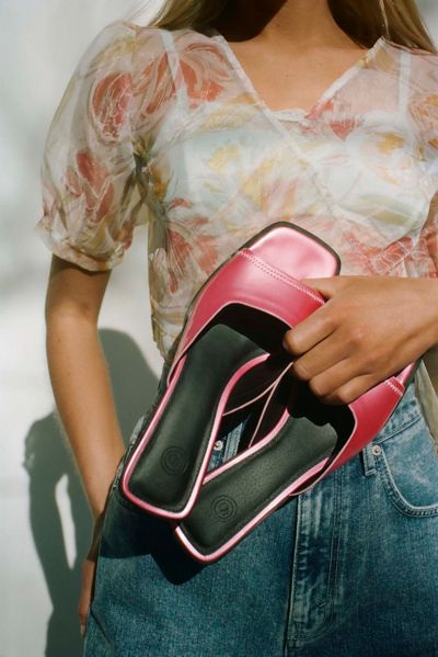 UO Chrissy Square Toe Heel