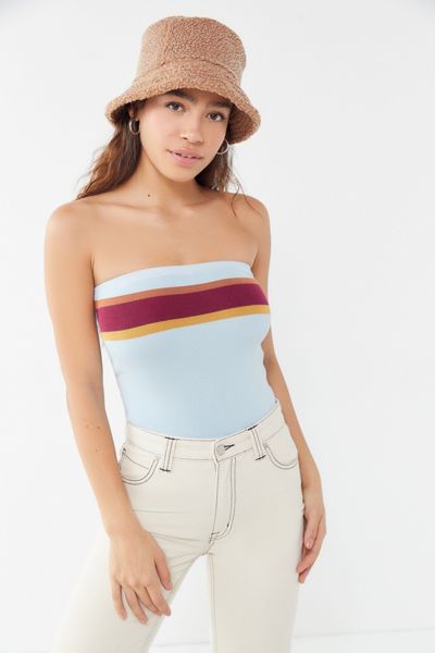 Out From Under Chloe Striped Bodysuit