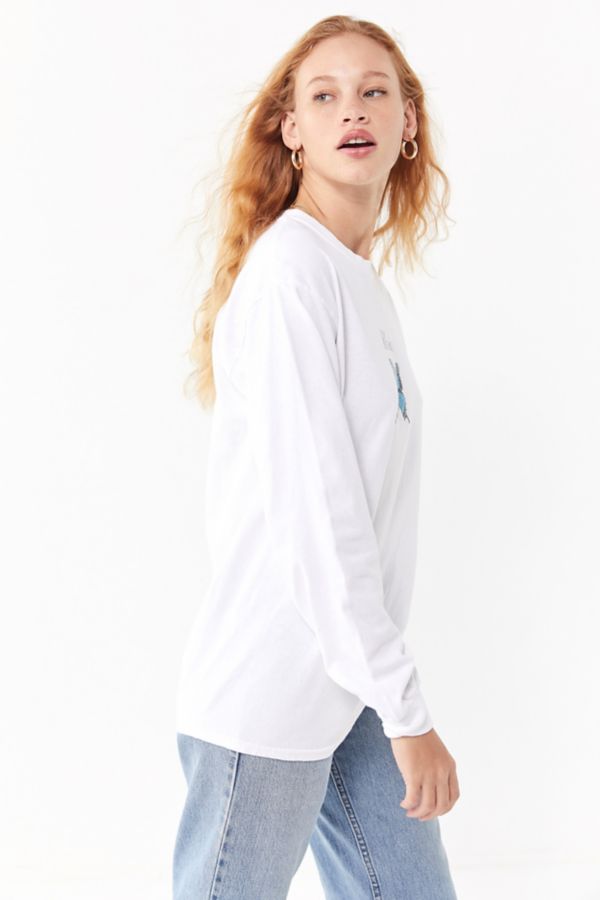 Unique Butterfly Long Sleeve Tee | Urban Outfitters