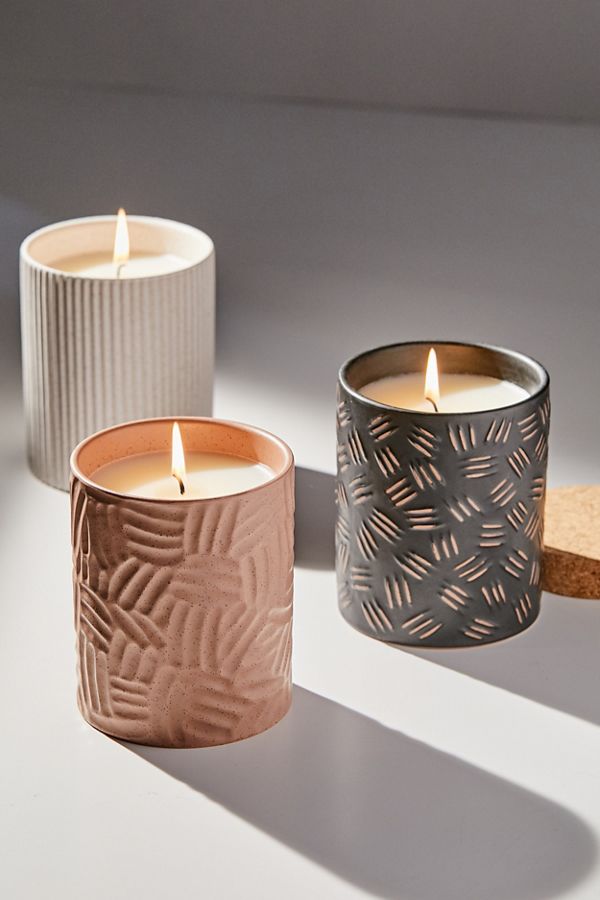 Slide View: 1: Raw Clay Collection Candle
