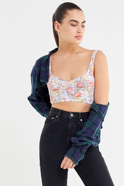 Out From Under Eloise Longline Scoop-Back Bra Top