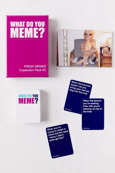 What Do You Meme Fresh Memes Expansion Pack #2 | Urban Outfitters Canada