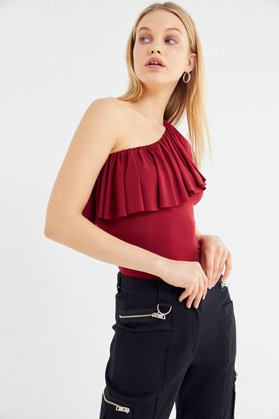 Out From Under Ellie Ruffle Bodysuit