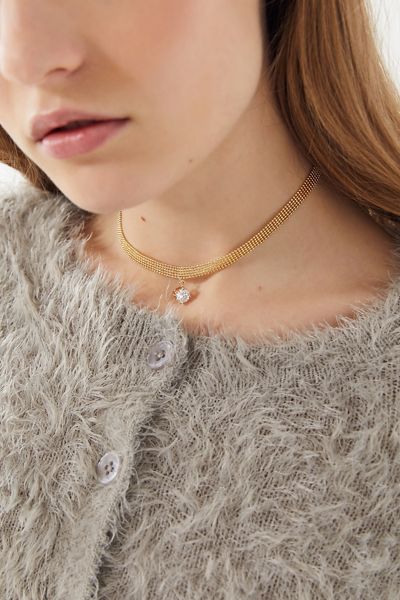 Jasmyn Rhinestone Choker Necklace