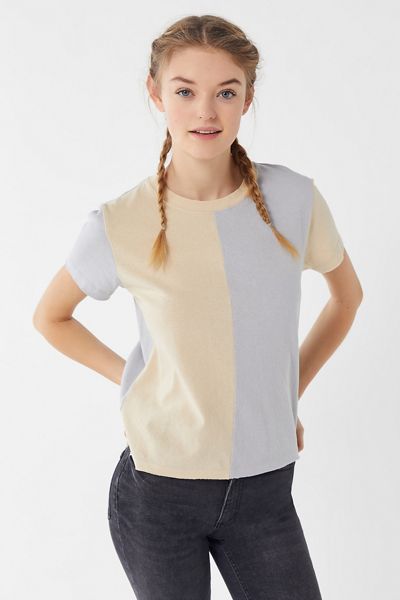 UO Edie Colorblock Short Sleeve Tee