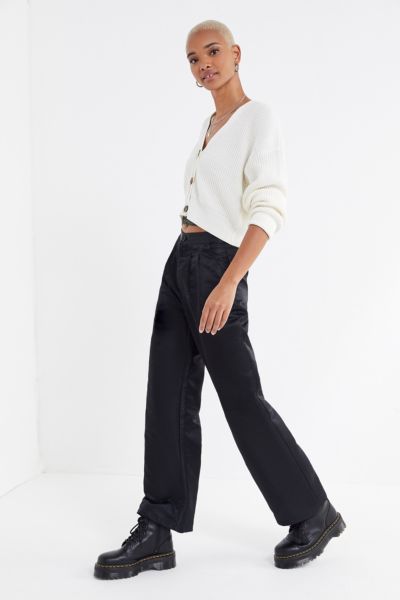 Urban Renewal Remnants Satin Wide Leg Pant | Urban Outfitters