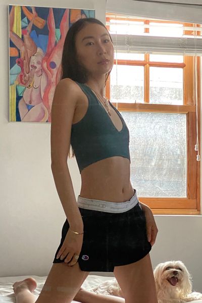 Out From Under Hailey Seamless Plunging Bra Top