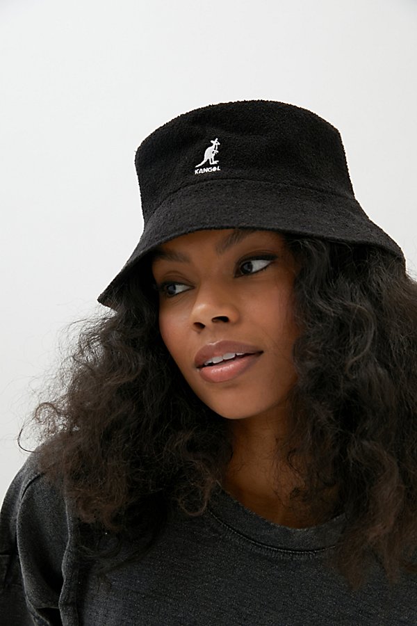 Shop Kangol Bermuda Bucket Hat In Black At Urban Outfitters