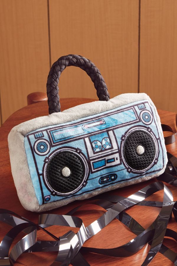 Slide View: 4: BARK Pup Up The Volume Boombox Dog Toy