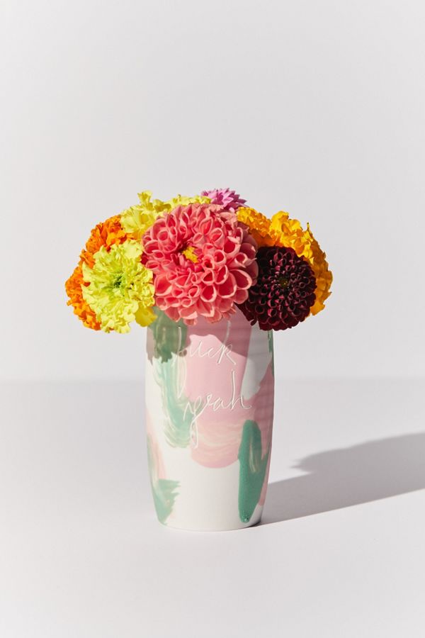 Ceramics And Theory UO Exclusive F Yeah Bud Vase Urban Outfitters