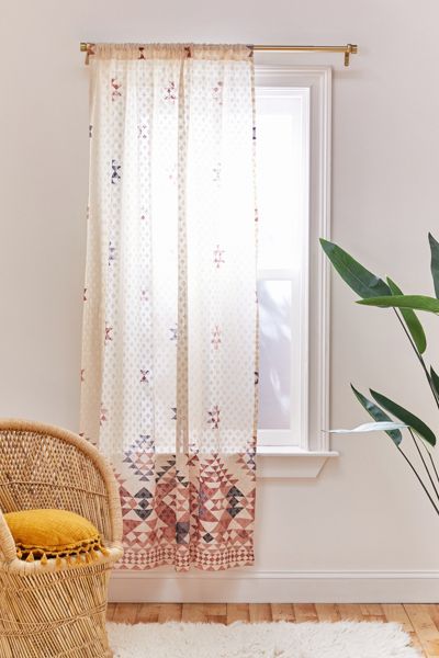 Emma Geo Lace Window Panel