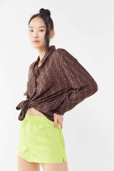 Motel Oxford Printed Button-Down Shirt