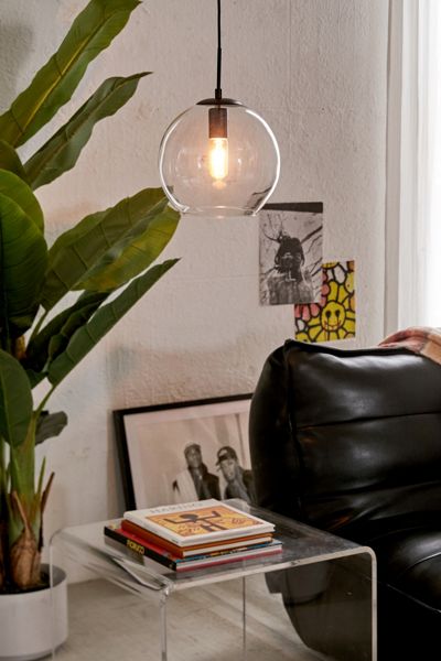 Clear Globe Pendant Light