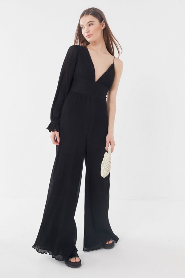 Keepsake Clarity OneShoulder Wide Leg Jumpsuit Urban Outfitters