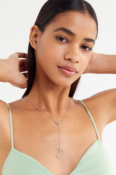 Delicate Icon Lariat Necklace