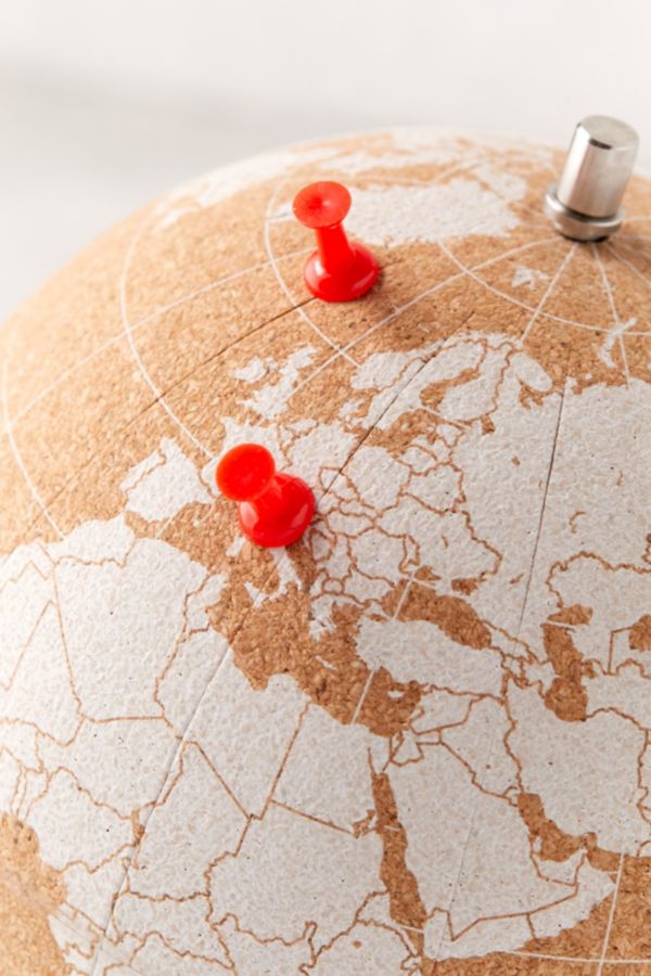 Small Cork Globe Urban Outfitters Canada