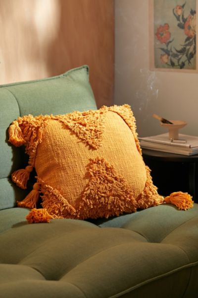 Rumi shag throw pillow store