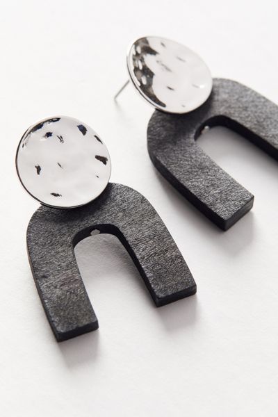 Lanai Wood Post Earring