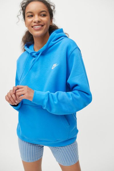 Swoosh Sweatshirt In Bright Blue | ModeSens