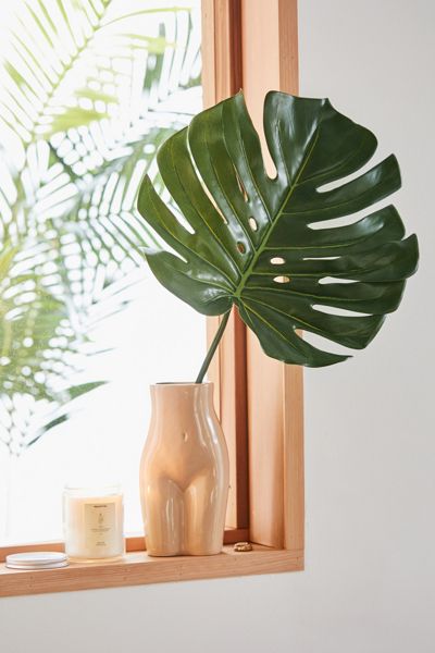 Monstera Leaf Faux Plant