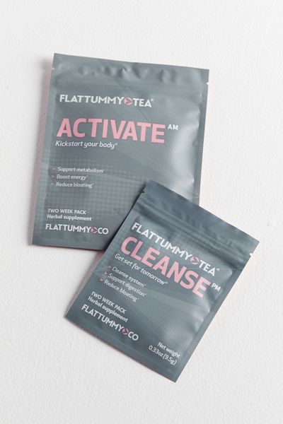 Flat Tummy Co. Flat Tummy Tea 2-Week Herbal Supplement