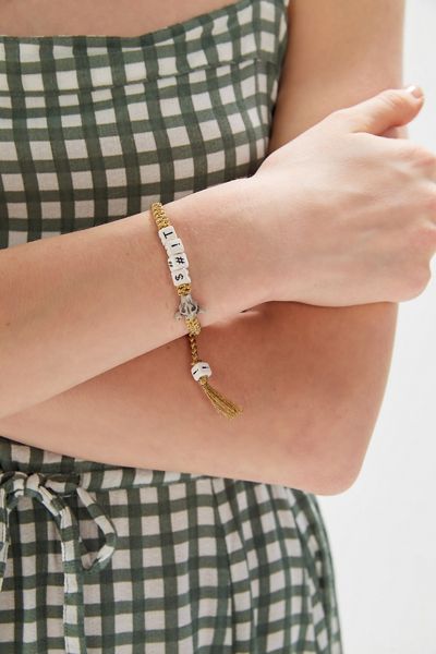 Venessa Arizaga UO Exclusive Bull$#!t Bracelet