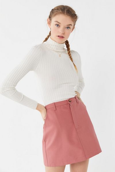 Urban Renewal Remnants Canvas Utility Mini Skirt