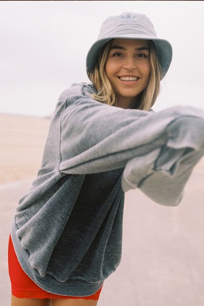 Urban Renewal Recycled Oversized Burnout Sweatshirt