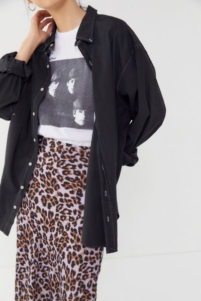 Urban Renewal Recycled Overdyed Button-Down Shirt