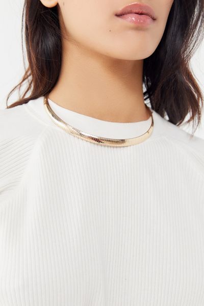 Drew Metal Collar Necklace