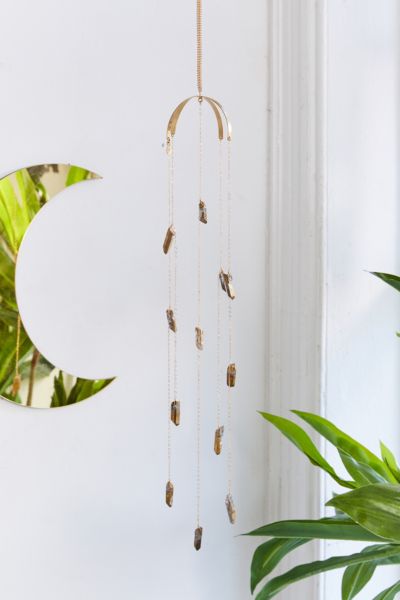 Ariana Ost Pyrite Crystal Mobile In Gold