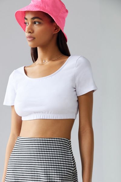 Project Social T Nikkita Cropped Short Sleeve Top