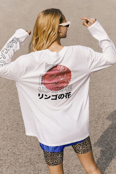 Apple Blossom Long Sleeve Tee