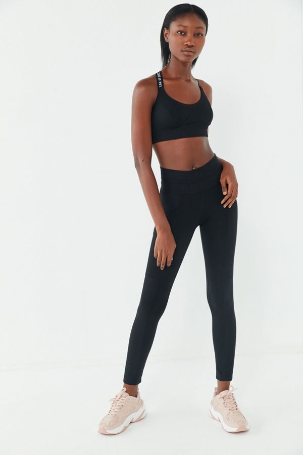 Year Of Ours Pamela Ribbed Cross-Back Sports Bra | Urban Outfitters