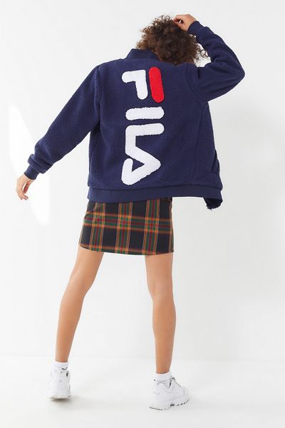 FILA Louis Sherpa Fleece Zip-Front Jacket