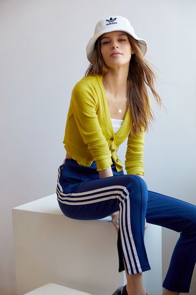 Out From Under Lola Cropped Lettuce-Edge Cardigan