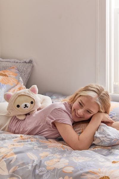 Korilakkuma Stuffed Cozy Cat Plushie