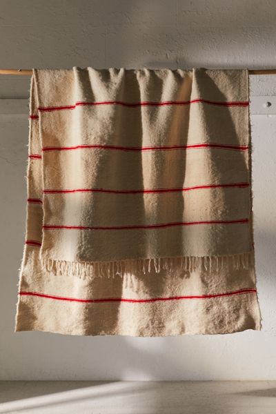 Urban Renewal One-Of-A-Kind Oversized Moroccan Wool Blanket
