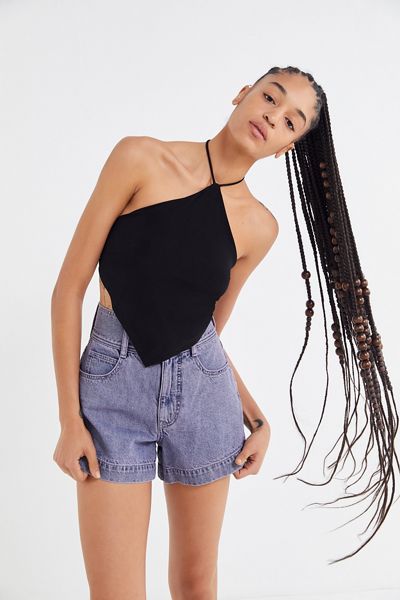 UO Halter Neck Handkerchief Top