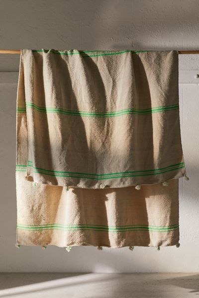 Urban Renewal One-Of-A-Kind Oversized Moroccan Wool Blanket
