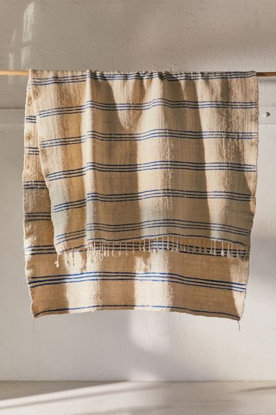 Urban Renewal One-Of-A-Kind Oversized Moroccan Wool Blanket