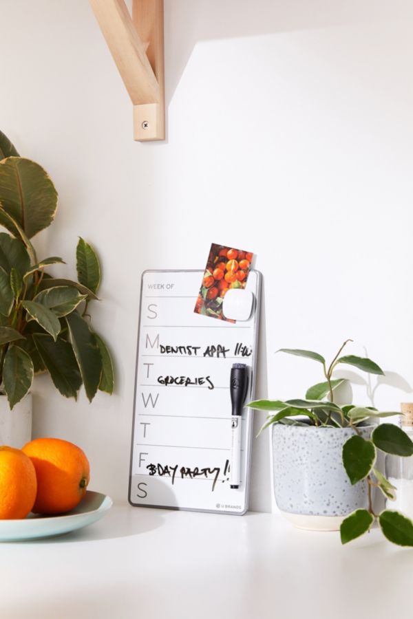 Weekly Calendar Dry Erase Board Urban Outfitters