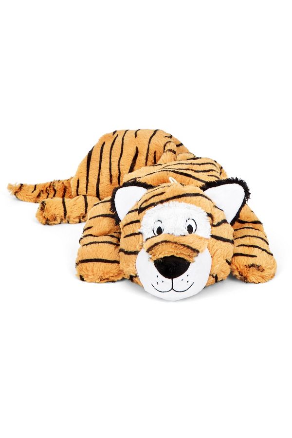 Slide View: 1: BARK Benji the Tiger Dog Toy