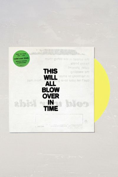 Cold War Kids - This Will All Blow Over In Time 2XLP 