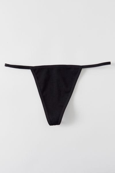 Out From Under Chloe Seamless G-string In Black