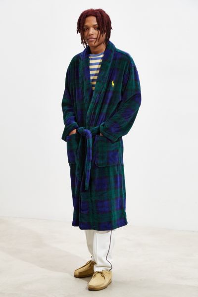 Polo Ralph Lauren Plush Shawl Collar Robe In Assorted