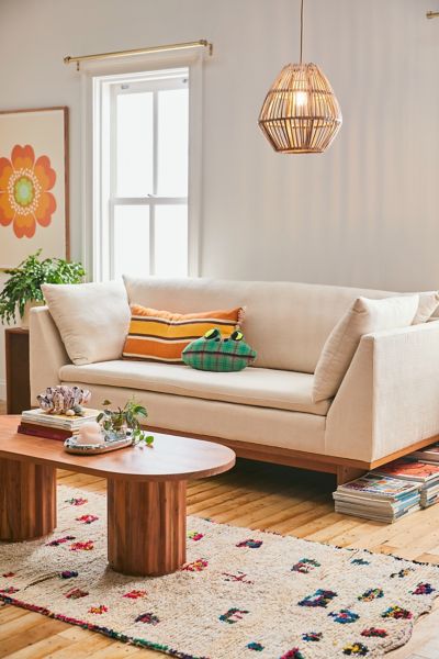 Urban Outfitters Huxley Sofa In Taupe