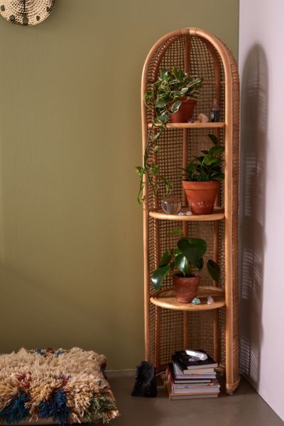 Urban Outfitters Omera Corner Shelf In Natural